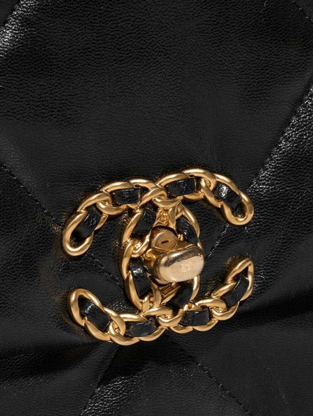 MSRP$8,500 LIKE NEW Chanel Black Quilted Lambskin Leather 19 Large Maxi Flap Bag - Picture 8 of 16